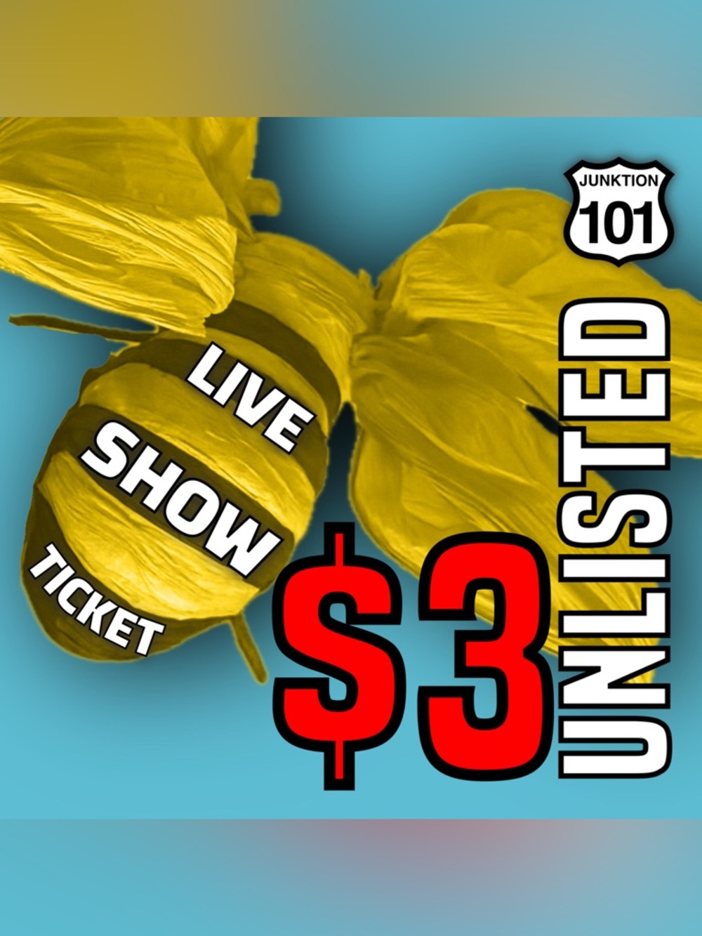🤫 $3 LIVE SHOW TICKET